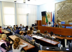 conferenza stampa di presentazione degli spettacoli in concorso al 69 Festival Nazionale d'arte Dramamtica