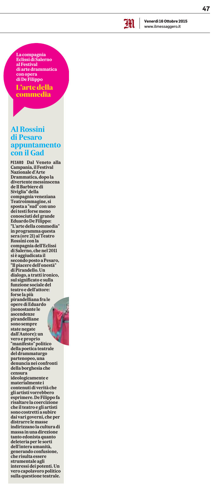 20151016 il messaggero