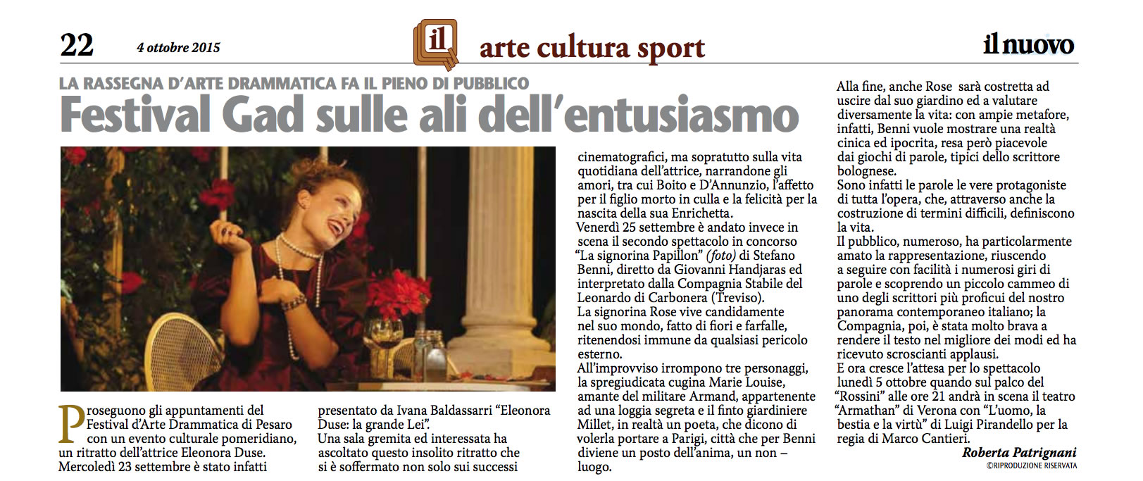 2015 10 04 Il nuovo amico Festival GAD sulle ali dellentusiasmo