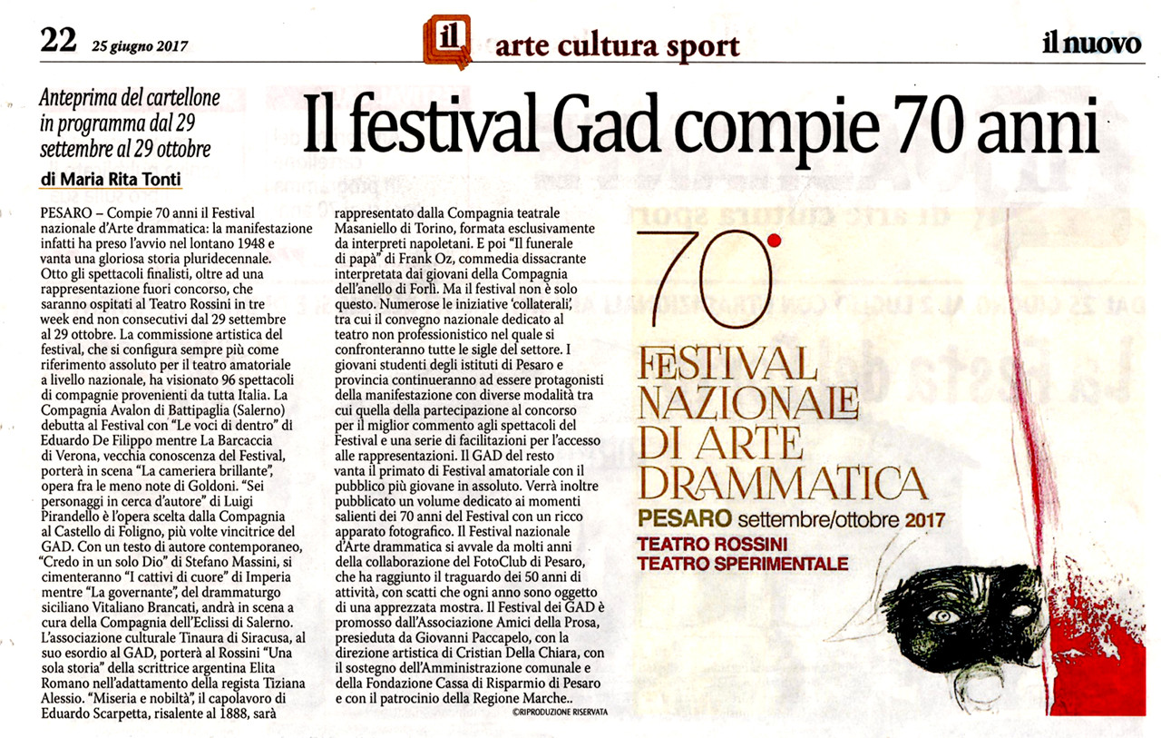 20170625 Il Nuovo Amico