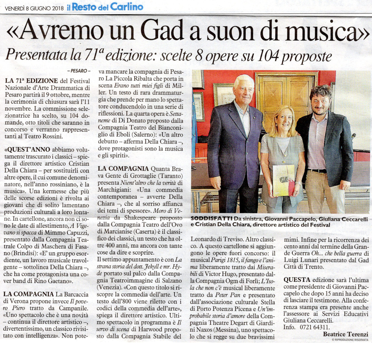 2018-06-08 Il Resto Del Carlino