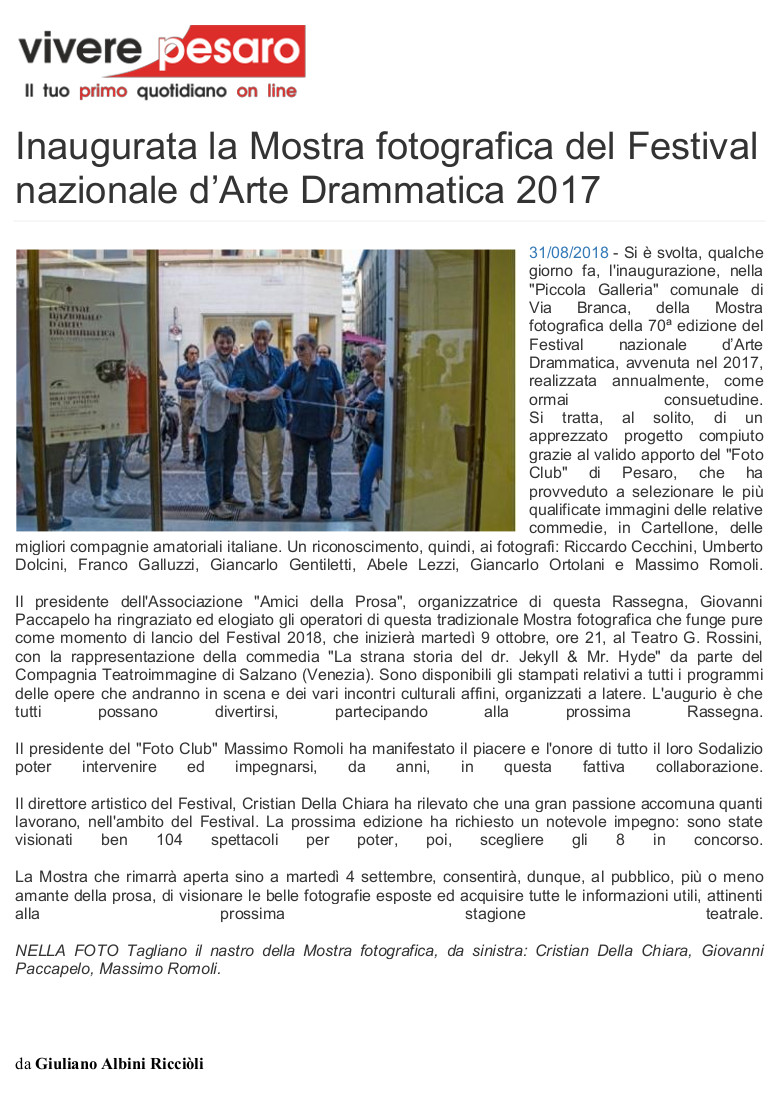 2018-08-31 Vivere Pesaro