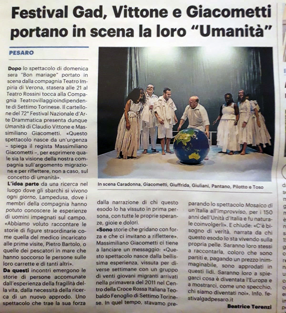 Corriere Adriato 21 10 2019