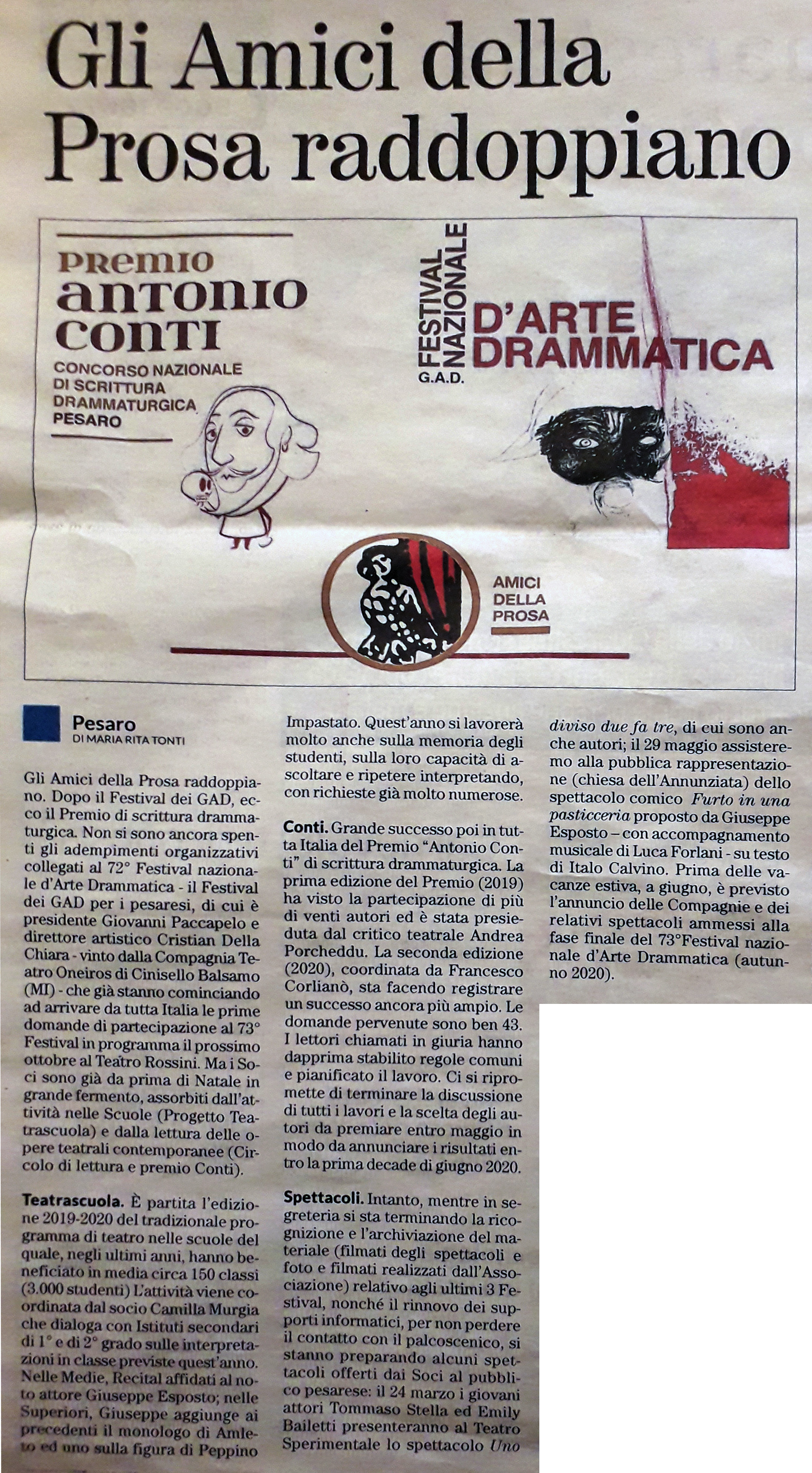 Resto del Carlino 18 11 19