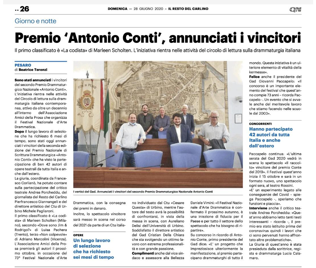 Resto del Carlino 2020 06 28 at 09.36.21