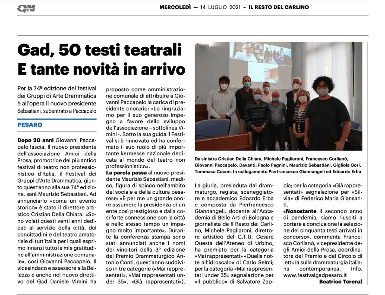 Nuovo Amico 03 05 20